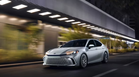 Toyota Sedan in Grey