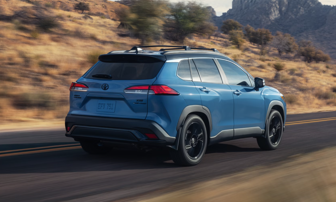 Toyota Corolla in Blue