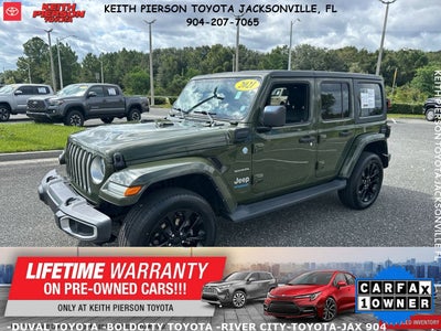 2021 Jeep Wrangler 4xe Unlimited Sahara