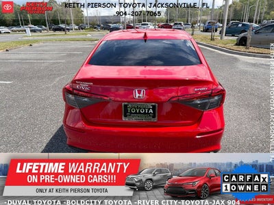 2023 Honda Civic Sedan Sport
