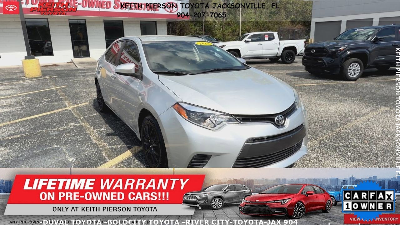 2015 Toyota Corolla L