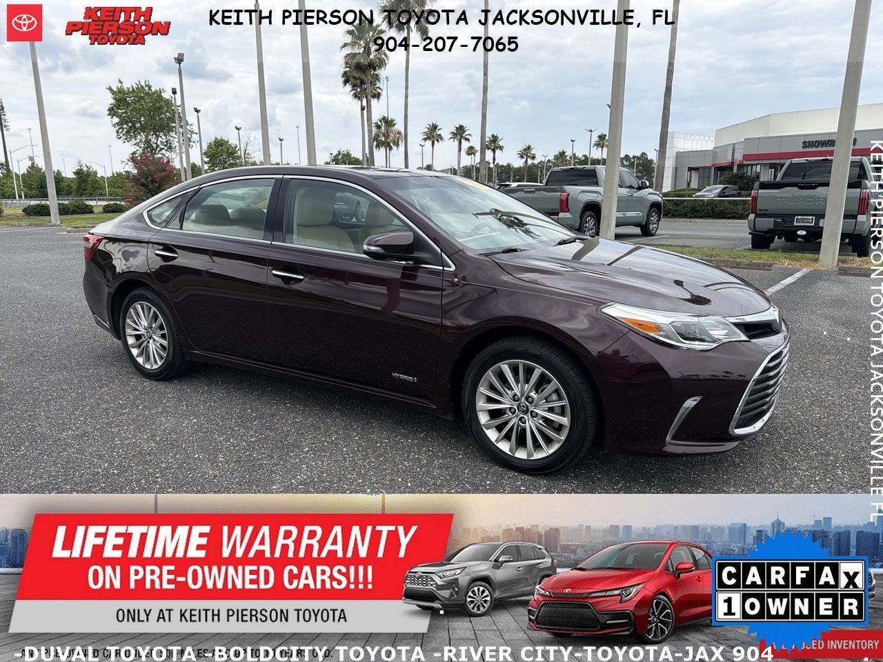 2018 Toyota Avalon Hybrid Limited