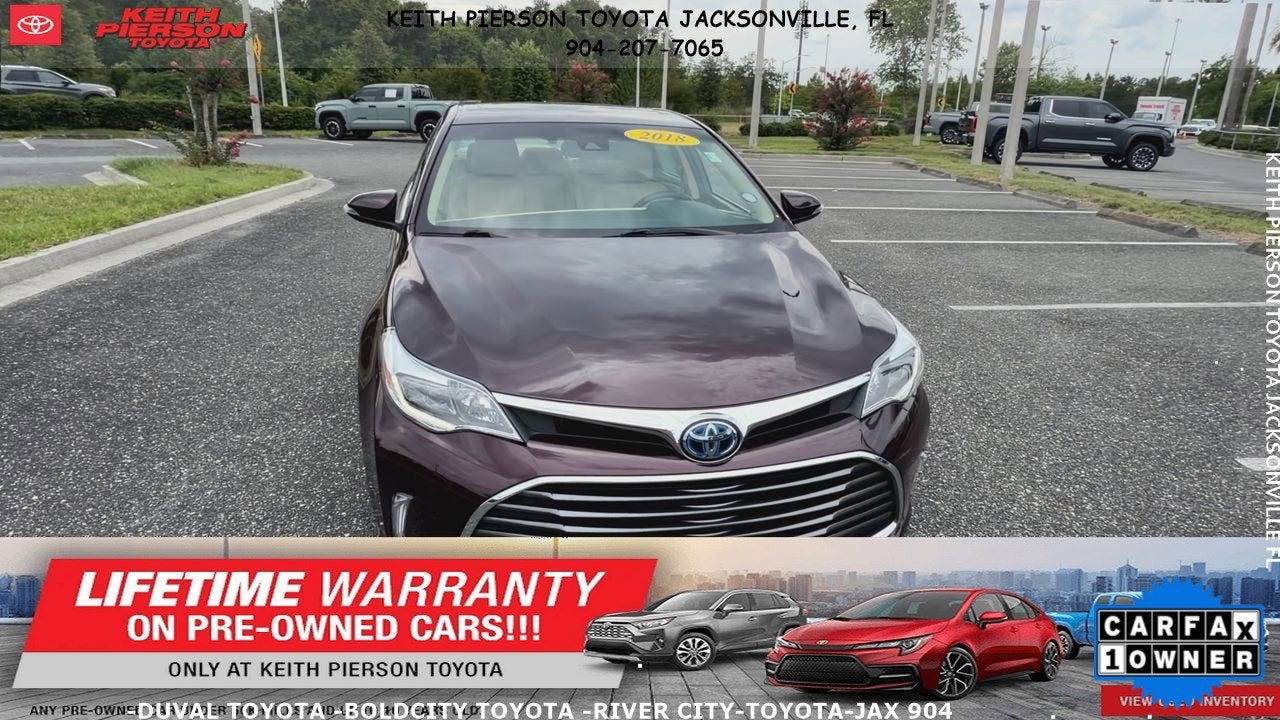 2018 Toyota Avalon Hybrid Limited