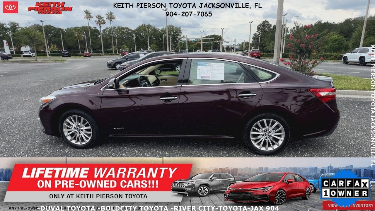 2018 Toyota Avalon Hybrid Limited