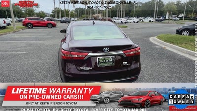2018 Toyota Avalon Hybrid Limited