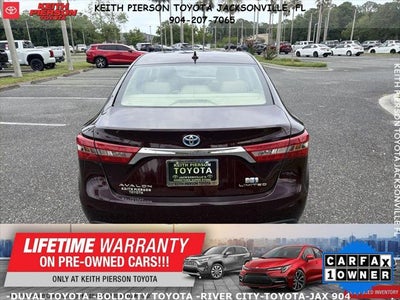 2018 Toyota Avalon Hybrid Limited