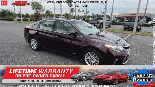 2018 Toyota Avalon Hybrid Limited