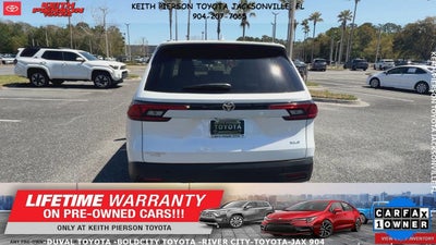 2026 Toyota Grand Highlander XLE