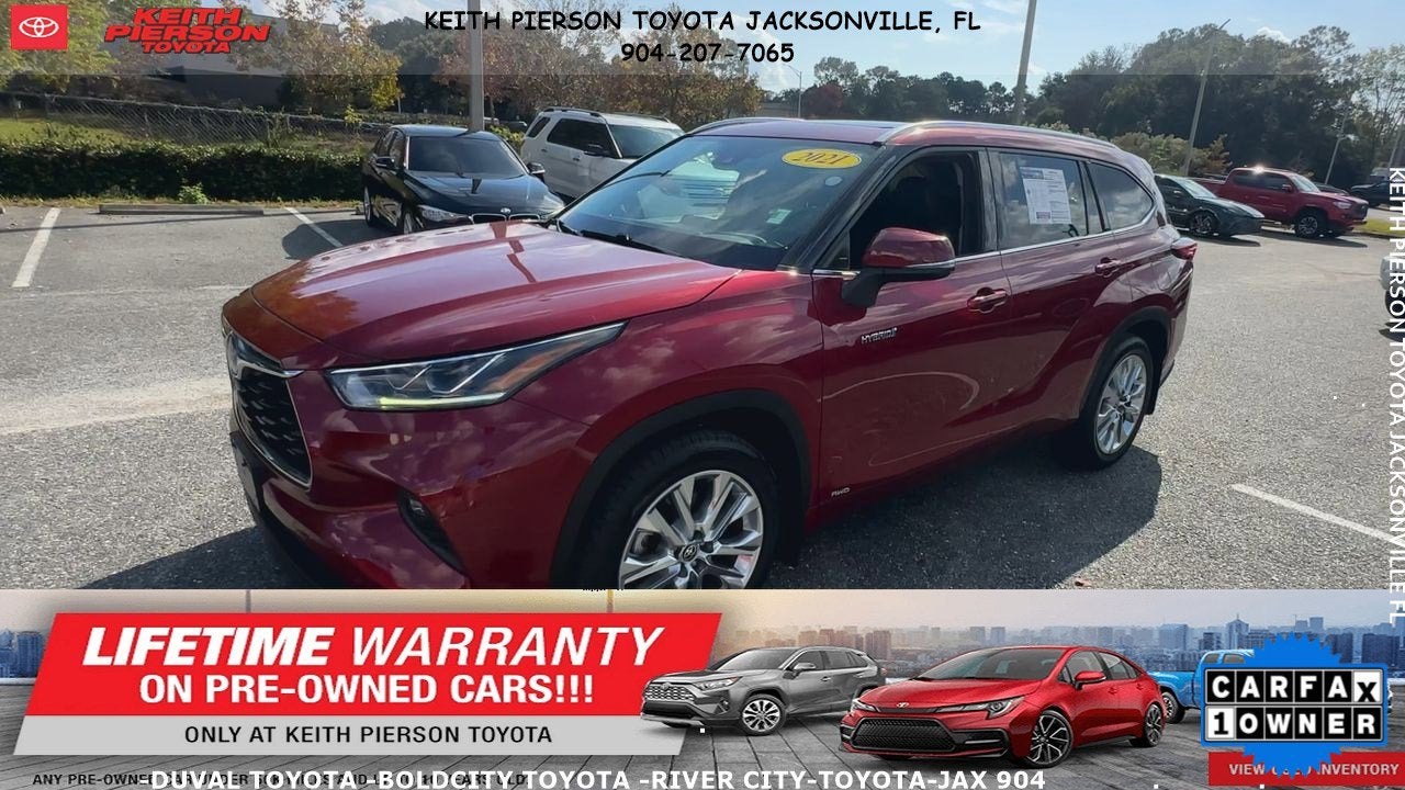 2021 Toyota Highlander Hybrid Limited