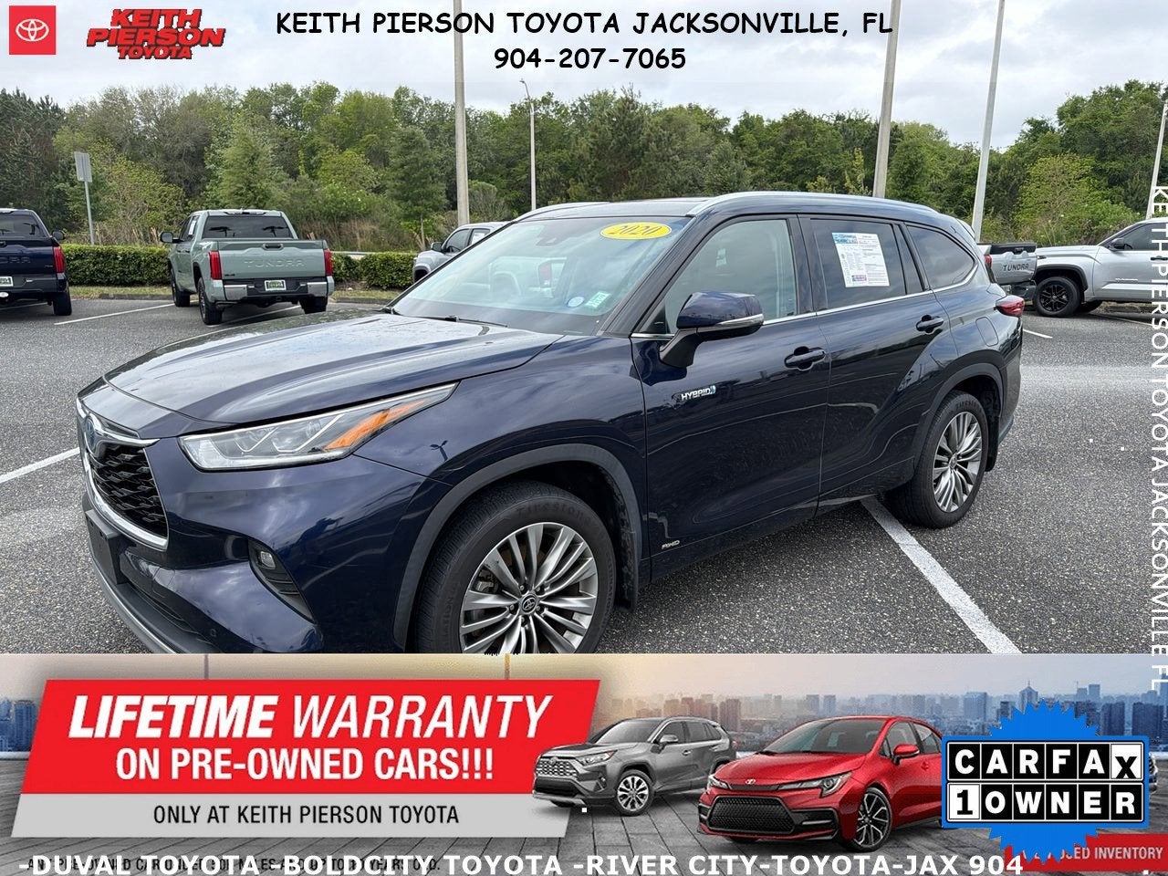 2020 Toyota Highlander Hybrid Platinum