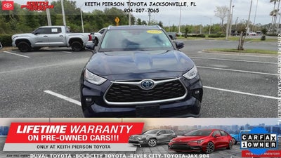 2020 Toyota Highlander Hybrid Platinum
