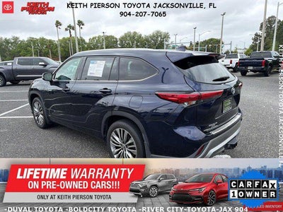 2020 Toyota Highlander Hybrid Platinum