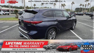 2020 Toyota Highlander Hybrid Platinum