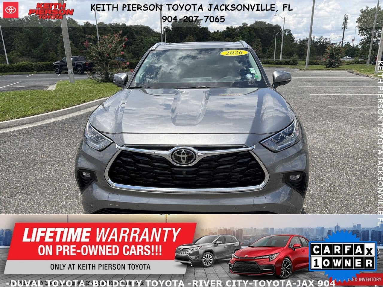 2026 Toyota Highlander Platinum