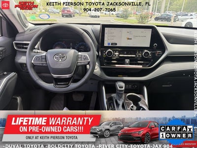 2026 Toyota Highlander Platinum