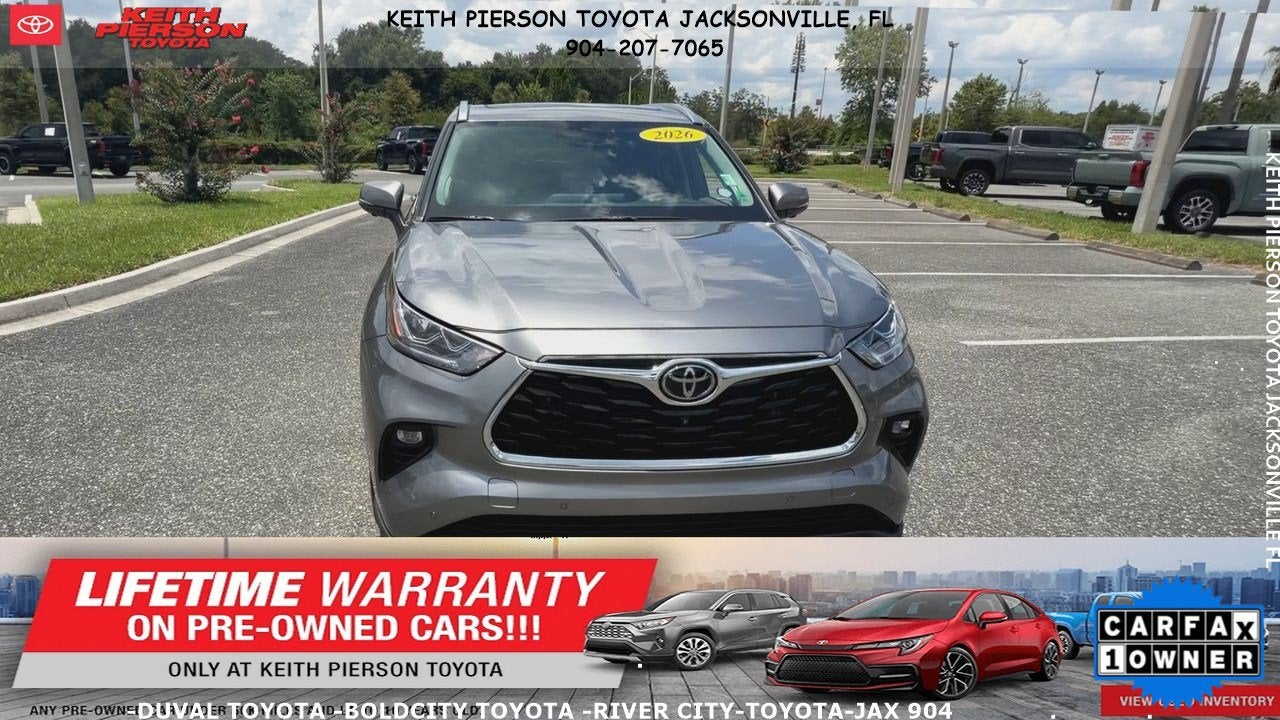 2026 Toyota Highlander Platinum
