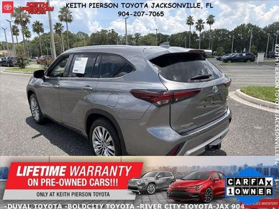 2026 Toyota Highlander Platinum