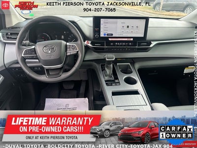 2025 Toyota Sienna XLE