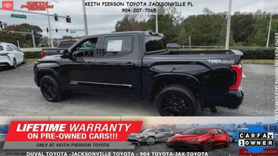 2026 Toyota Tundra 4WD Platinum