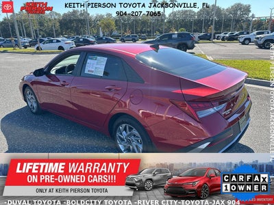 2025 Hyundai Elantra Hybrid Blue