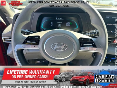 2025 Hyundai Elantra Hybrid Blue