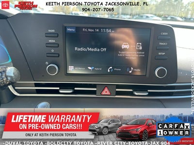 2025 Hyundai Elantra Hybrid Blue