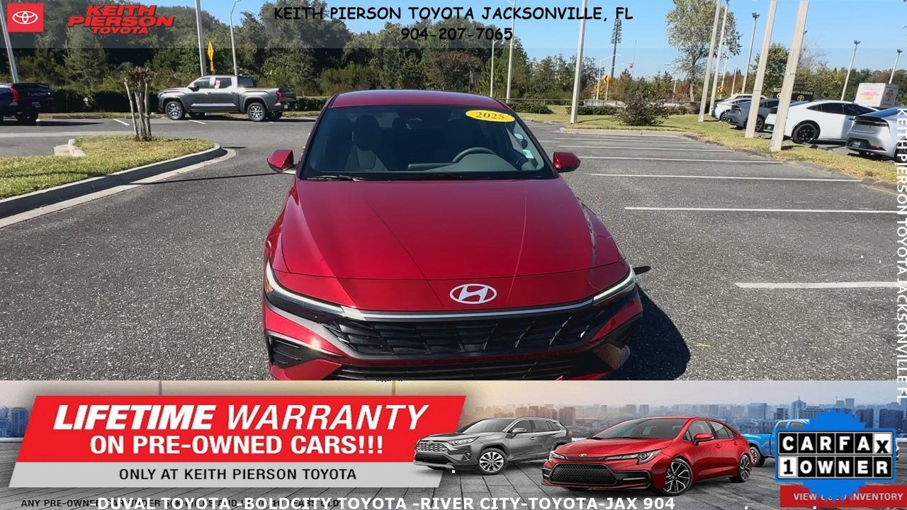 2025 Hyundai Elantra Hybrid Blue