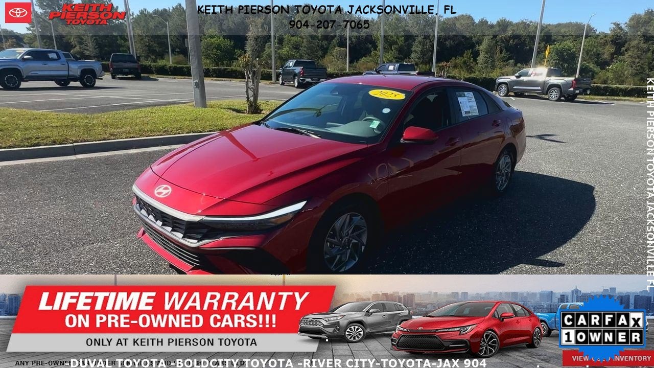 2025 Hyundai Elantra Hybrid Blue