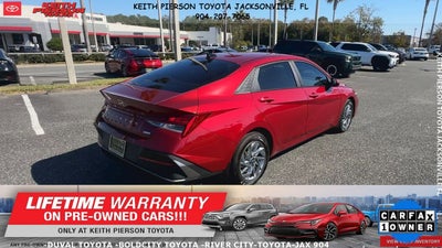 2025 Hyundai Elantra Hybrid Blue