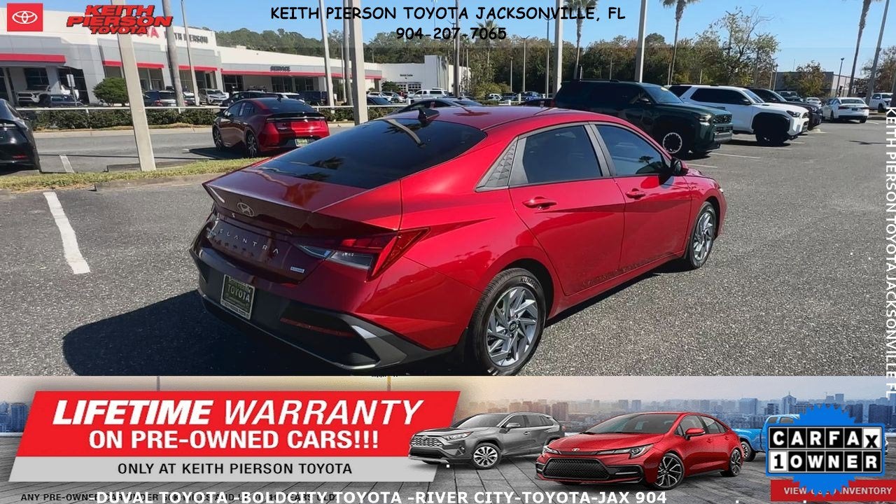 2025 Hyundai Elantra Hybrid Blue