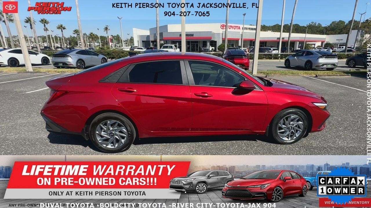 2025 Hyundai Elantra Hybrid Blue