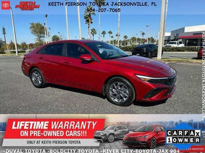 2025 Hyundai Elantra Hybrid Blue