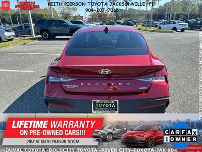 2025 Hyundai Elantra Hybrid Blue