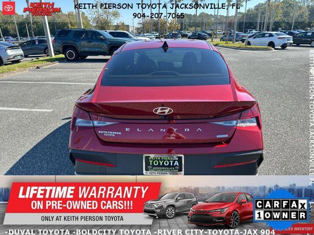 2025 Hyundai Elantra Hybrid Blue