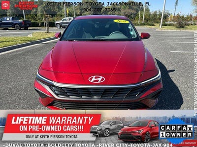 2025 Hyundai Elantra Hybrid Blue