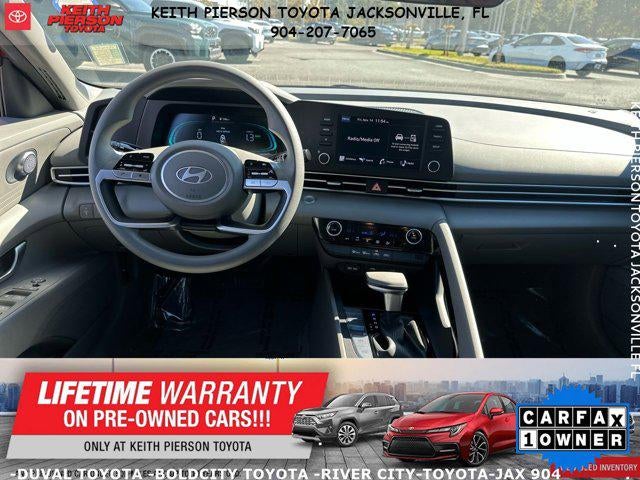 2025 Hyundai Elantra Hybrid Blue