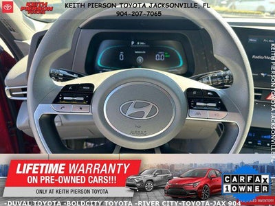 2025 Hyundai Elantra Hybrid Blue