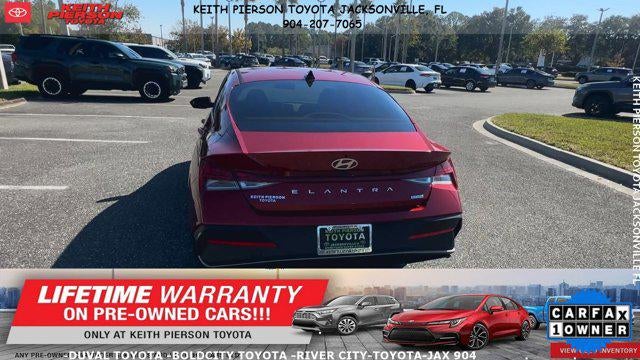 2025 Hyundai Elantra Hybrid Blue