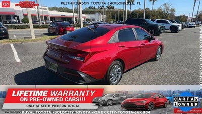 2025 Hyundai Elantra Hybrid Blue