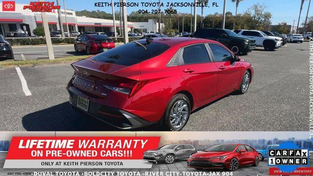 2025 Hyundai Elantra Hybrid Blue