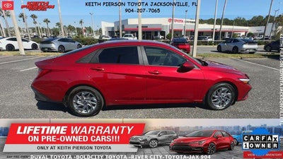 2025 Hyundai Elantra Hybrid Blue