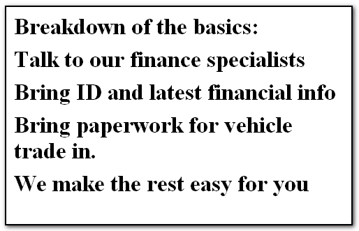 Breakdown of the basics